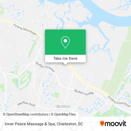Inner Peace Massage & Spa map