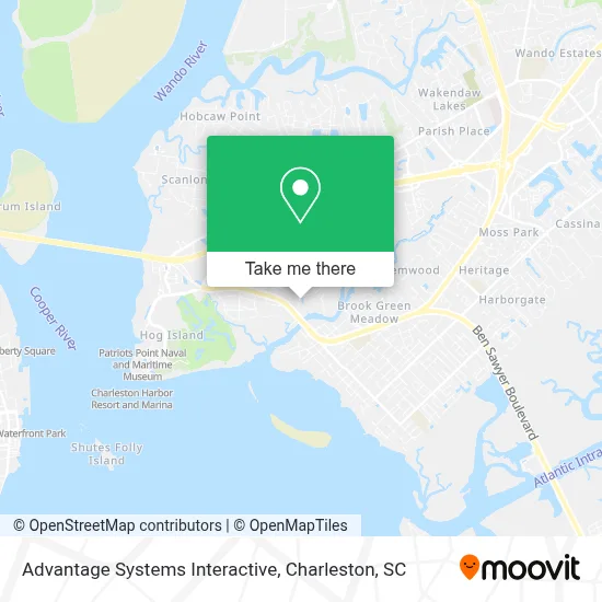 Advantage Systems Interactive map