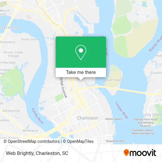 Web Brightly map