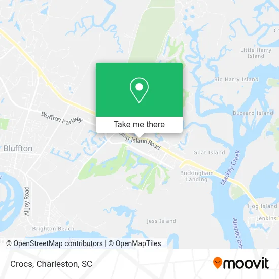 Crocs map