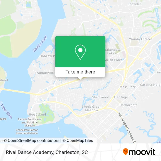 Rival Dance Academy map