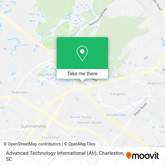 Advanced Technology International (Ati) map