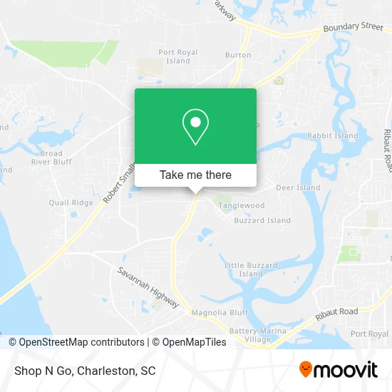 Shop N Go map