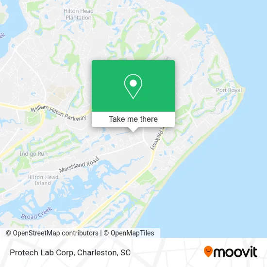 Protech Lab Corp map