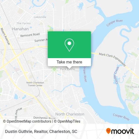 Dustin Guthrie, Realtor map