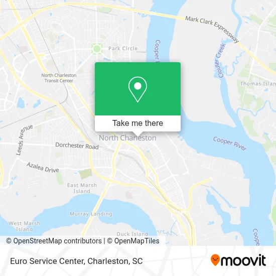 Euro Service Center map