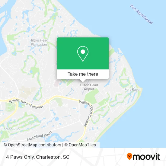 4 Paws Only map