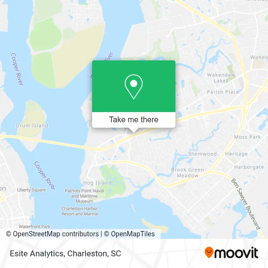 Esite Analytics map