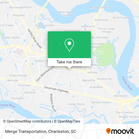 Merge Transportation map