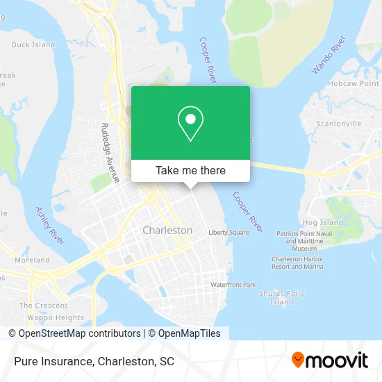 Pure Insurance map