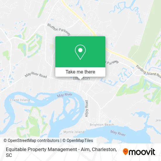 Equitable Property Management - Aim map