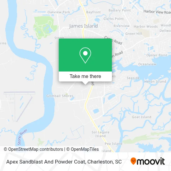 Apex Sandblast And Powder Coat map