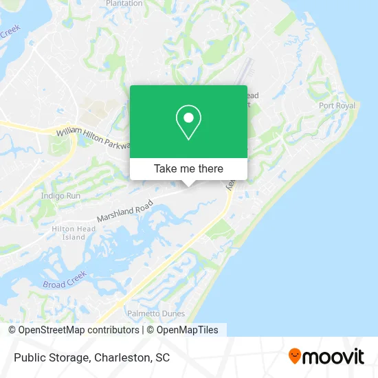 Public Storage map