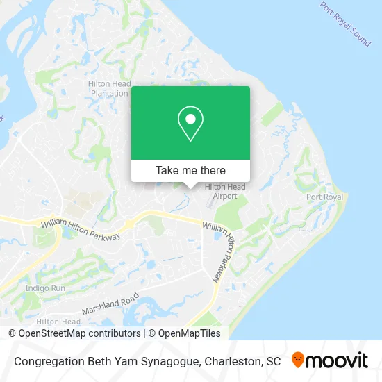 Congregation Beth Yam Synagogue map