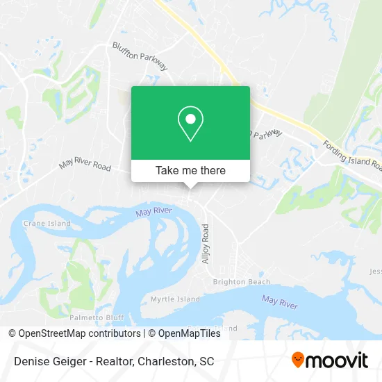 Denise Geiger - Realtor map