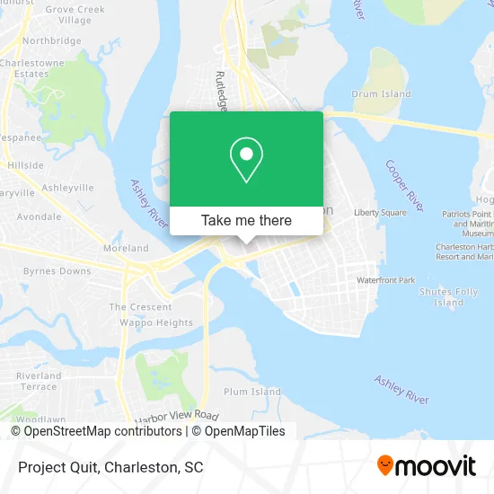 Project Quit map