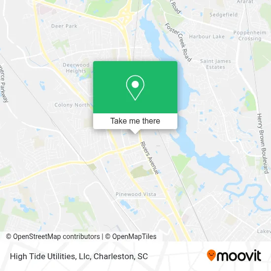 High Tide Utilities, Llc map