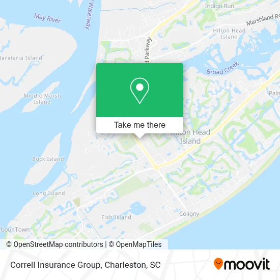 Correll Insurance Group map