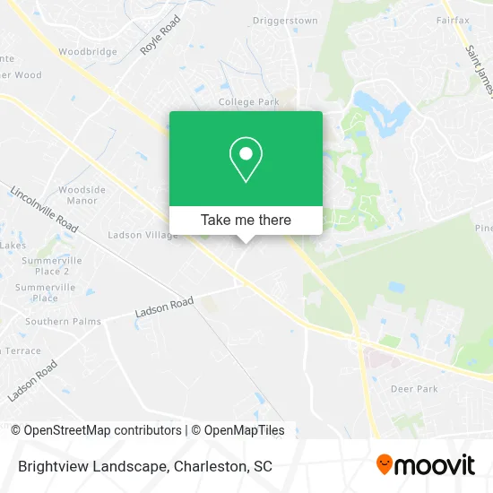Brightview Landscape map