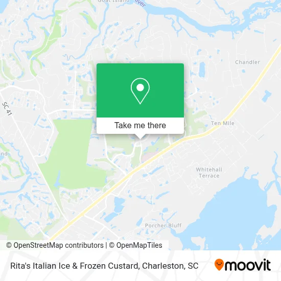 Rita's Italian Ice & Frozen Custard map