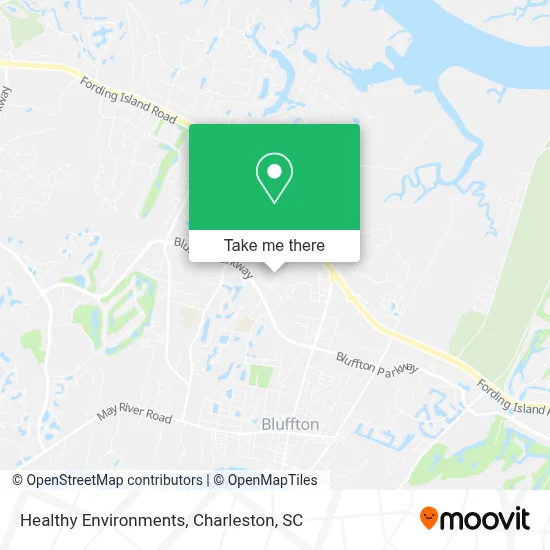 Healthy Environments map