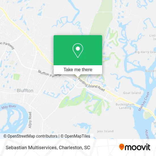 Sebastian Multiservices map