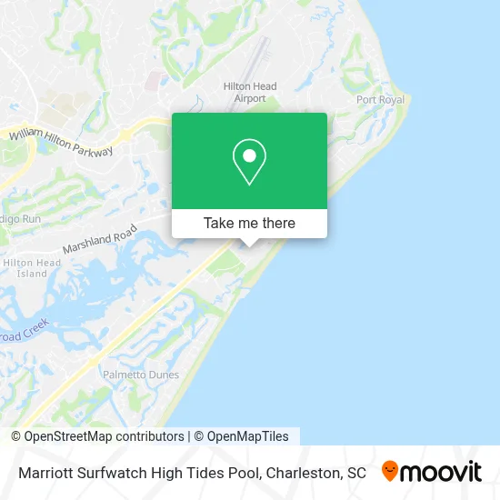 Marriott Surfwatch High Tides Pool map