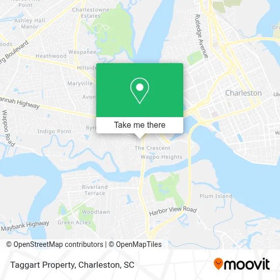 Taggart Property map