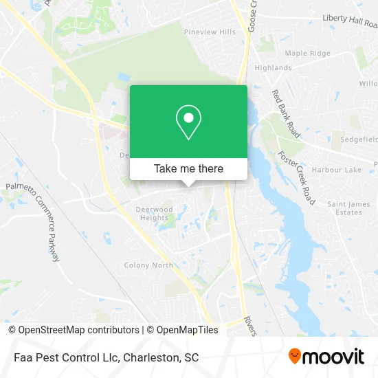 Faa Pest Control Llc map