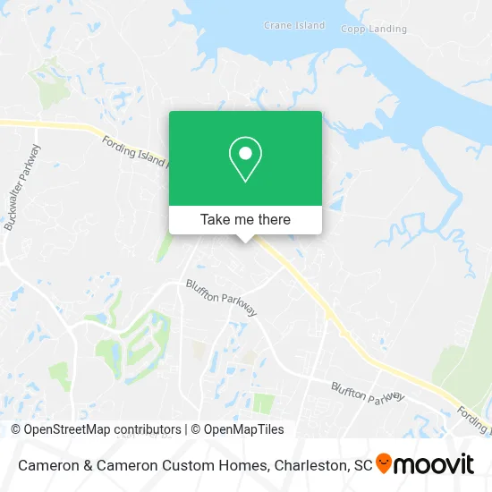 Cameron & Cameron Custom Homes map