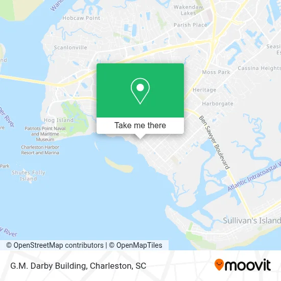 G.M. Darby Building map