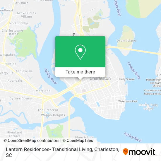 Lantern Residences- Transitional Living map