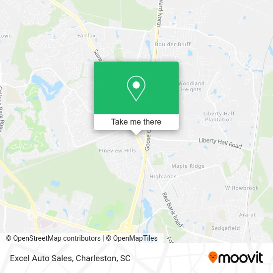 Excel Auto Sales map