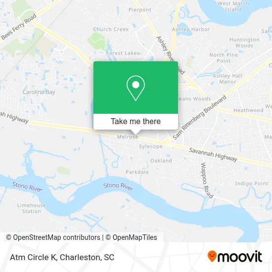 Atm Circle K map