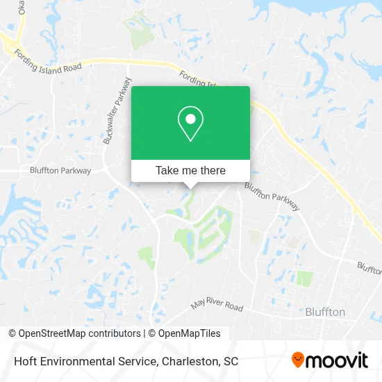 Hoft Environmental Service map