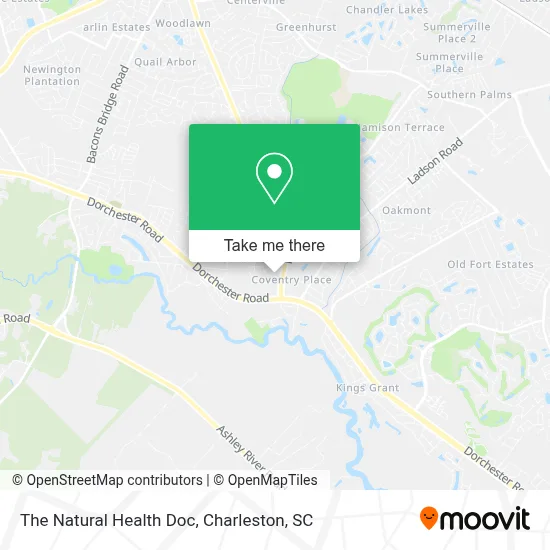 The Natural Health Doc map