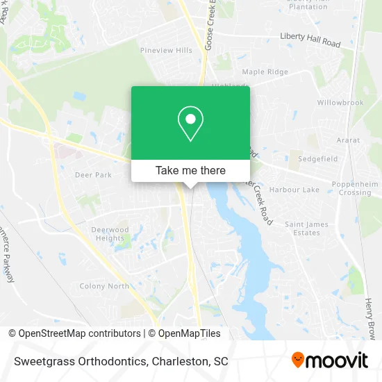 Sweetgrass Orthodontics map