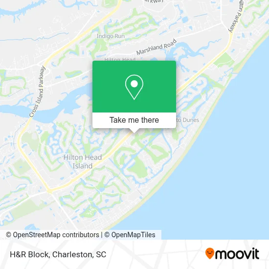 H&R Block map