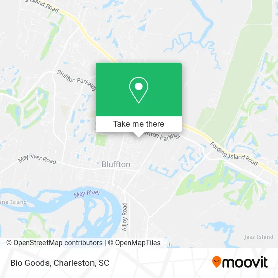 Bio Goods map