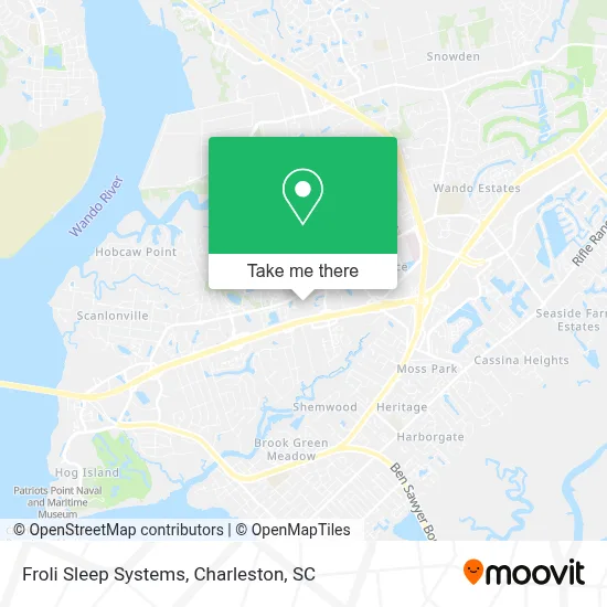 Froli Sleep Systems map