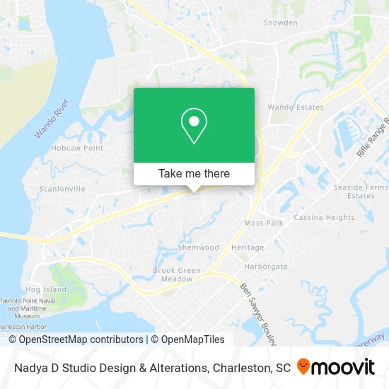 Nadya D Studio Design & Alterations map