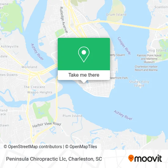 Peninsula Chiropractic Llc map