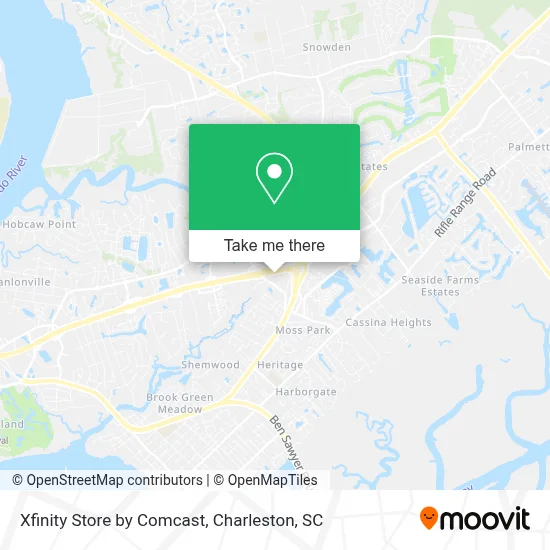 Xfinity Store by Comcast map