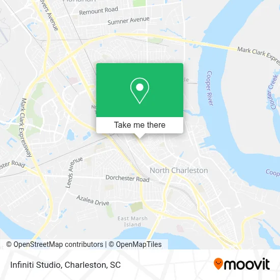 Infiniti Studio map