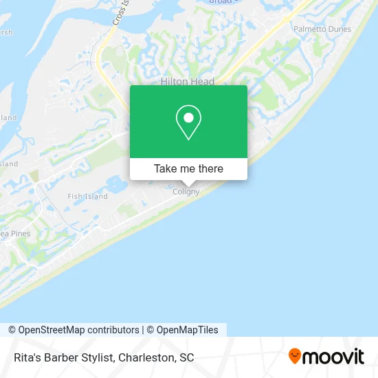 Rita's Barber Stylist map