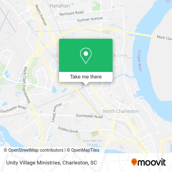 Unity Village Ministries map