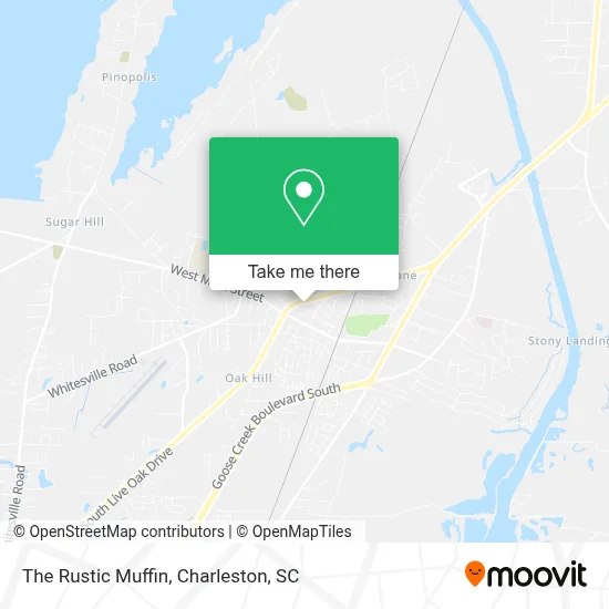The Rustic Muffin map