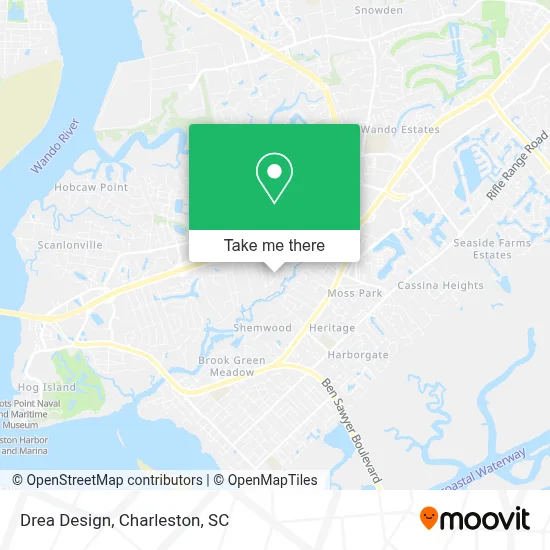 Drea Design map