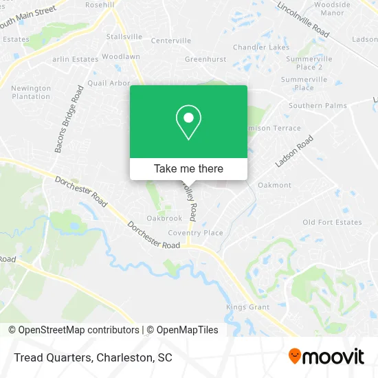 Tread Quarters map