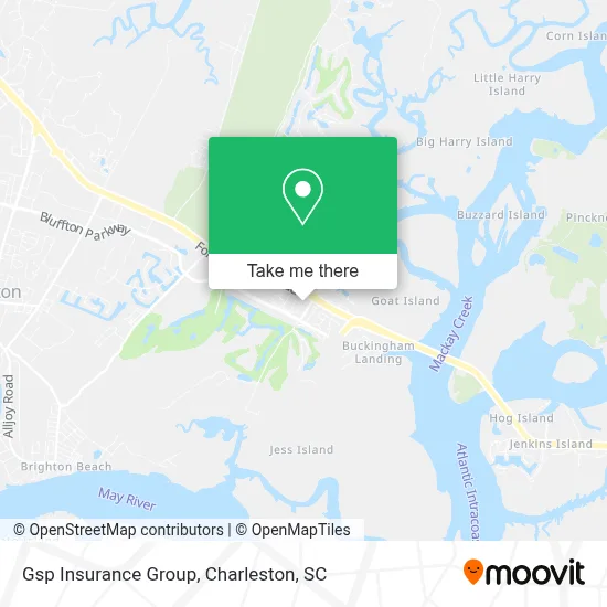 Gsp Insurance Group map